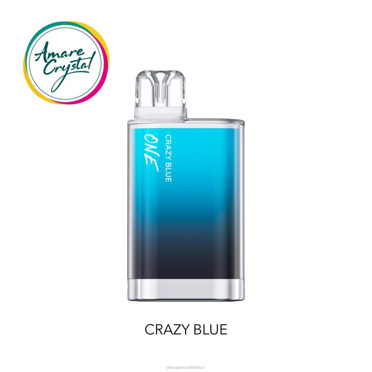 SKE Amare Crystal One Disposable Vape Crazy Blue 2N2LV25 - SKE Vape Website