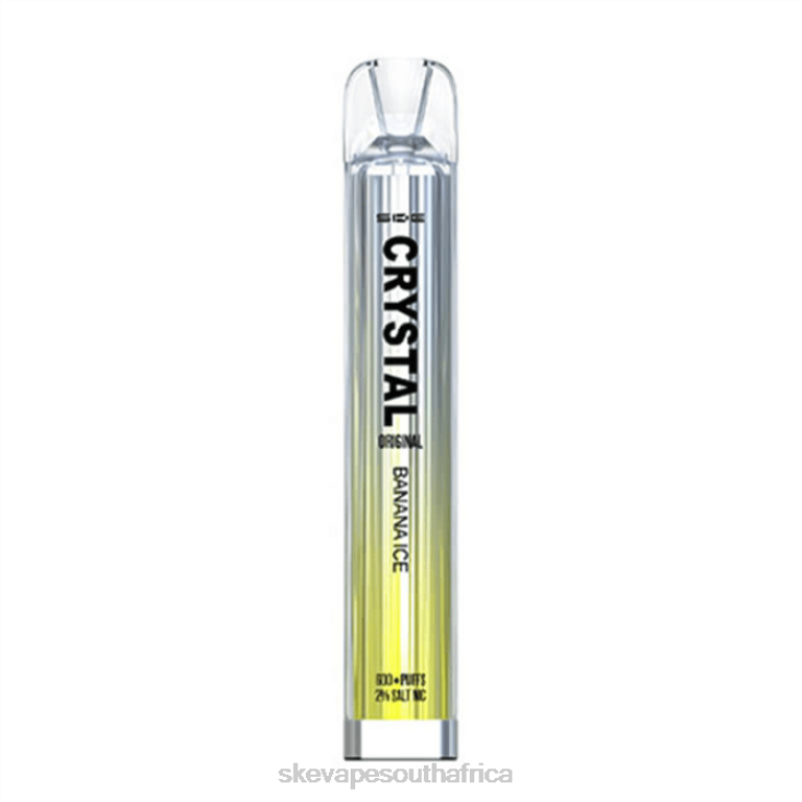 SKE Crystal Bar Disposable Vape Banana Ice 2N2LV62 - SKE Vape South Africa