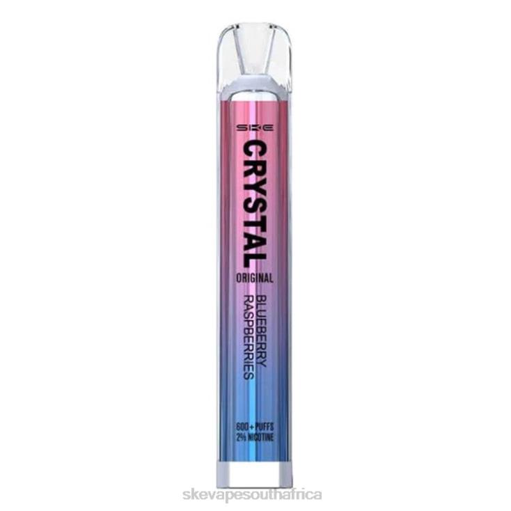 SKE Crystal Bar Disposable Vape Blueberry Raspberry Ice 2N2LV40 - SKE Flavours