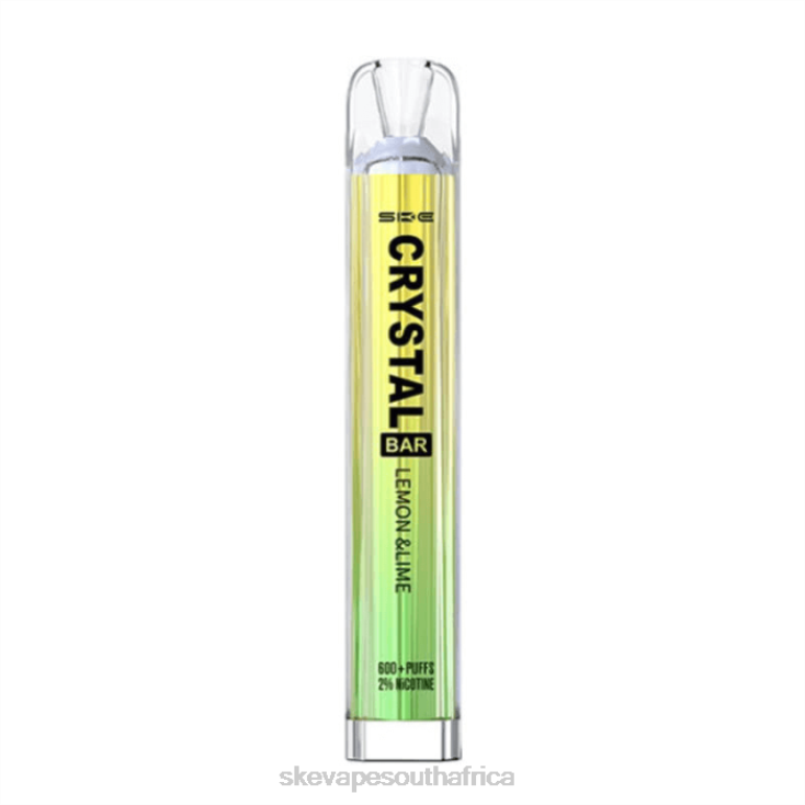 SKE Crystal Bar Disposable Vape Lemon & Lime 2N2LV77 - SKE Vape Refills