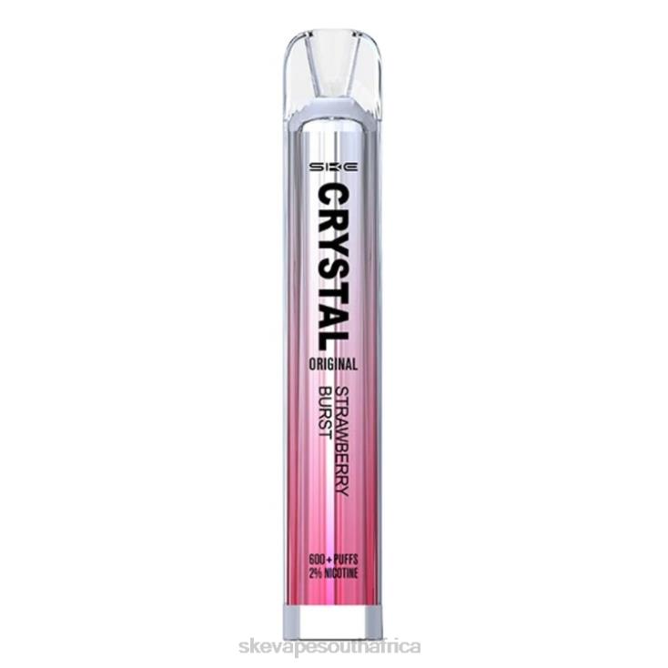 SKE Crystal Bar Disposable Vape Strawberry Burst Ice 2N2LV42 - SKE Vape South Africa