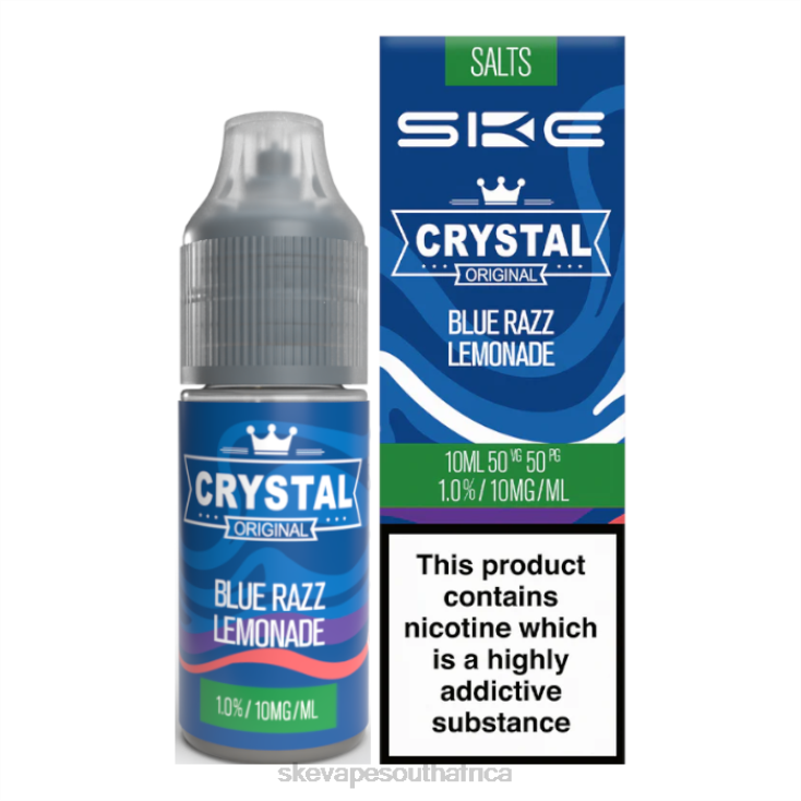 SKE Crystal Nic Salt - 10ml Blue Razz Lemonade 2N2LV111 - SKE Crystal Vape