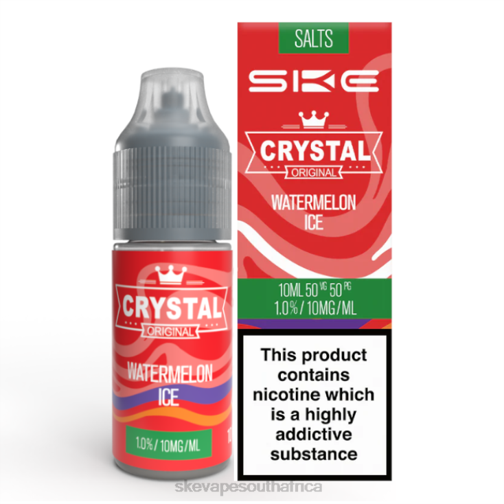 SKE Crystal Nic Salt - 10ml Watermelon Ice 2N2LV119 - SKE Vape Pen