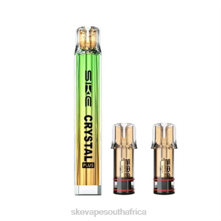 SKE Crystal Vapes Plus Pod Kits Aurora Green Pod Kit 2N2LV17 - SKE Vape Refills